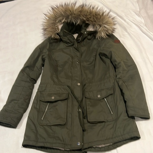 Hollister Army green jacket - Picture 2 of 7